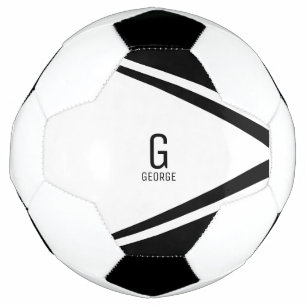 Monogramme balle de soccer personnalisée