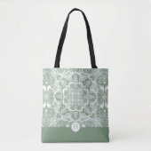 Monogramme Beetles Mandala Sac fourre-tout (Devant)
