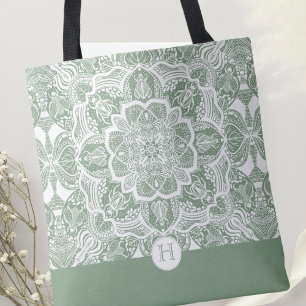 Monogramme Beetles Mandala Sac fourre-tout