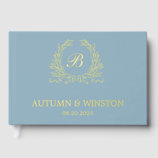 Monogramme bleu foncé (Recto)
