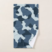Monogramme bleu Grosse vache (Serviette à main)
