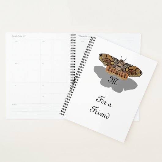 Monogramme Brahmin Moth (Devant avec enveloppe)