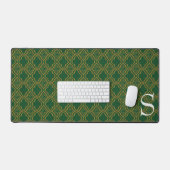 Monogramme Brocade vert et or (Clavier et souris)