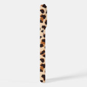 Monogramme Brown Leopard Motif Moderne Chic (Côté droit)