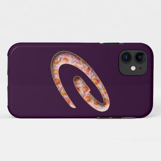 Monogramme C en Motif Iphone 5 coque (Dos (Horizontal))