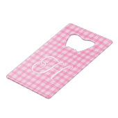 Monogramme Calligraphique Bouclé Féminin Gingham O (Devant Angle)
