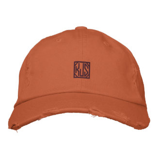 Monogramme Casquette - Ajoutez vos propres initial