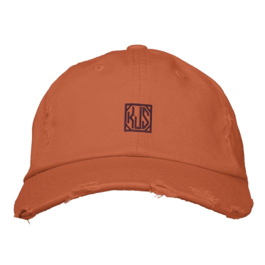 Monogramme Casquette - Ajoutez vos propres initial (Devant)