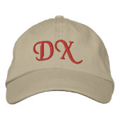 MONOGRAMME CASQUETTES (Devant)