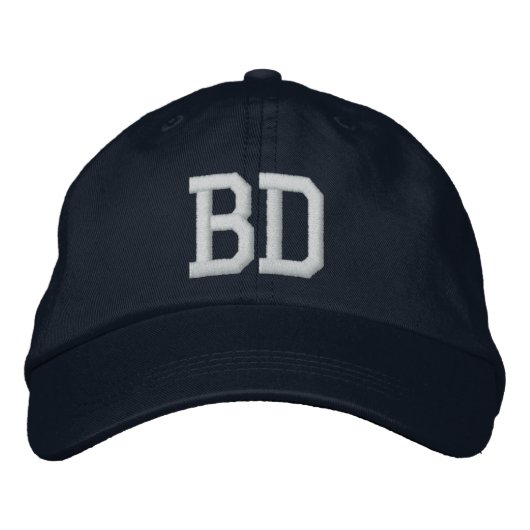 MONOGRAMME CASQUETTES (Devant)