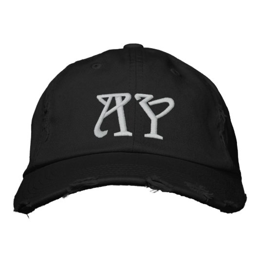 MONOGRAMME CASQUETTES (Devant)