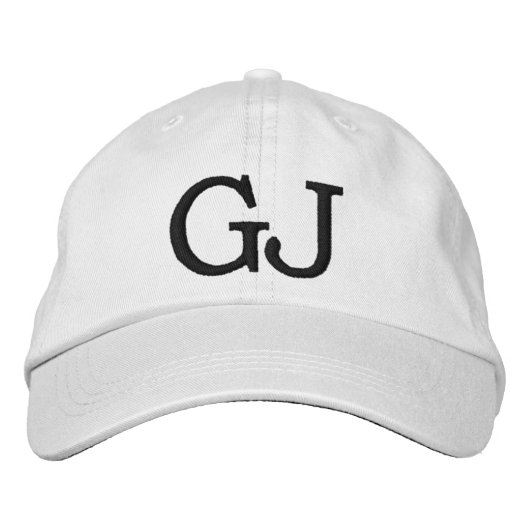 MONOGRAMME CASQUETTES (Devant)