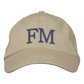 MONOGRAMME CASQUETTES (Devant)
