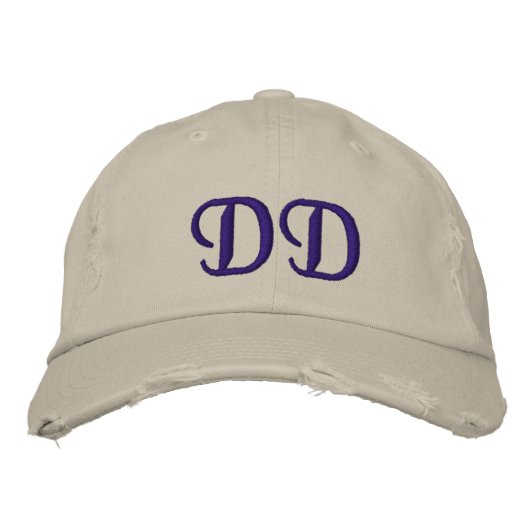 MONOGRAMME CASQUETTES (Devant)