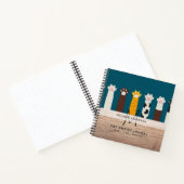 Monogramme CAT Paws Pour Les Carnets De Journal De (Intérieur)