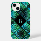 Monogramme Celtic Knot iPhone 14 Coque (Verso)