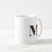 Monogramme Cette Maman Appartient À La Mug (Devant droit)