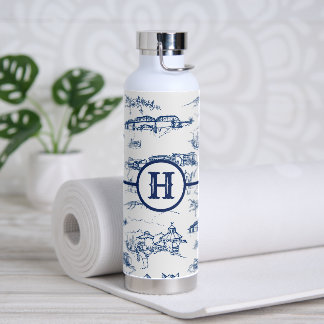 Monogramme Chattanooga Toile Bleu Bouteille d'eau