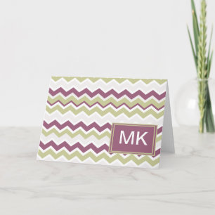 Monogramme Chevron Brick