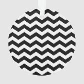 Monogramme Chevron noir et blanc (dos)