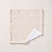 Monogramme Chic Beige (Gant de toilette)