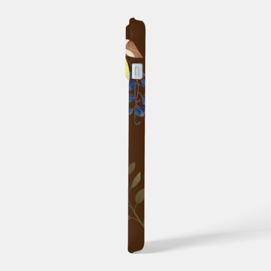 Monogramme chic citron Brown (Côté gauche)