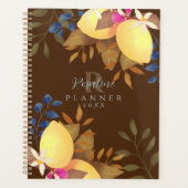 Monogramme chic citron Brown (Devant)
