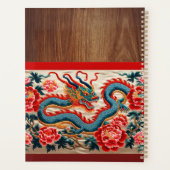 Monogramme chinois du Nouvel An Dragon 2024 "brode (Dos)