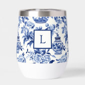 Monogramme Chinoiserie Bleue  (Arrière)