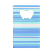 Monogramme ciel bandes bleues (Dos)