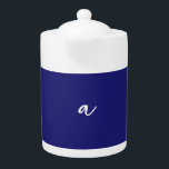 Monogramme clair minimaliste couleur bleu minuit<br><div class="desc">Représenter ce design moderne et élégant. Ce modèle peut être customisé pour répondre à tous les métiers professionnels.</div>