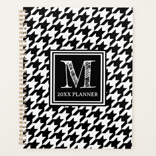 Monogramme classique noir et blanc (Devant)