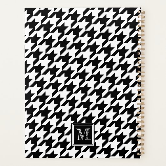 Monogramme classique noir et blanc (Dos)