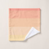 Monogramme classique Ombre Peach (Gant de toilette)