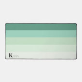 Monogramme classique Turquoise Ombre (Recto)