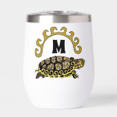 Monogramme coloré de tortue coulissantes Cumberlan (Avant)