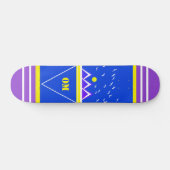 Monogramme Colorful Mountain Logo Skateboard (Horz)
