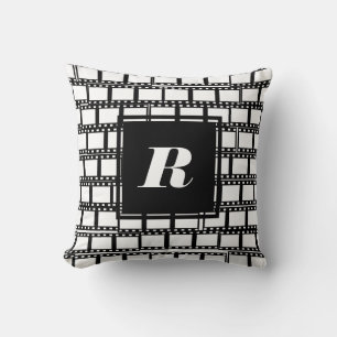 Monogramme Coussin pour les amateurs de films