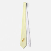 Monogramme Cravate jaune (Devant)