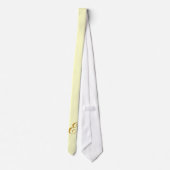 Monogramme Cravate jaune (Dos)