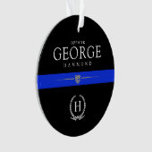 Monogramme customisé par police des vacances (devant)