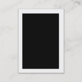 Monogramme D cartes de visite (Dos)