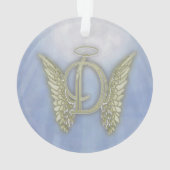 Monogramme d'ange de la lettre D (dos)