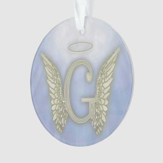 Monogramme d'ange de la lettre G (devant)