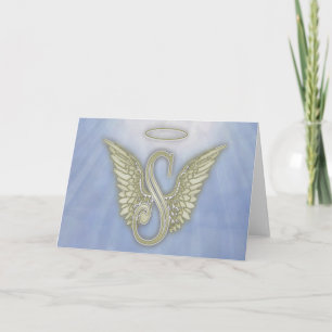 Monogramme d'ange de la lettre S