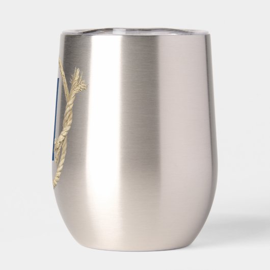 Monogramme dans le cadre de corde (Arrière)