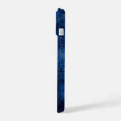 Monogramme d'aquarelle Moody Blue Midnight (Côté gauche)