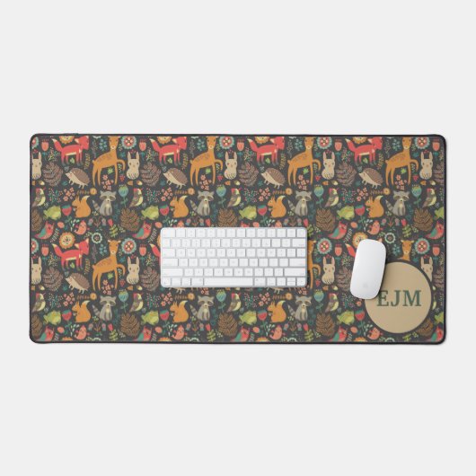 Monogramme d'art populaire (Clavier et souris)