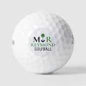 Monogramme de balle de golf (Recto)