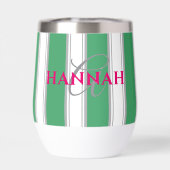 Monogramme de bande de cabane en vert (Arrière)